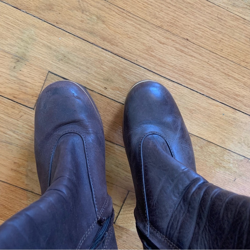 acne studios Brown Platform Boots - Picture 2 of 6